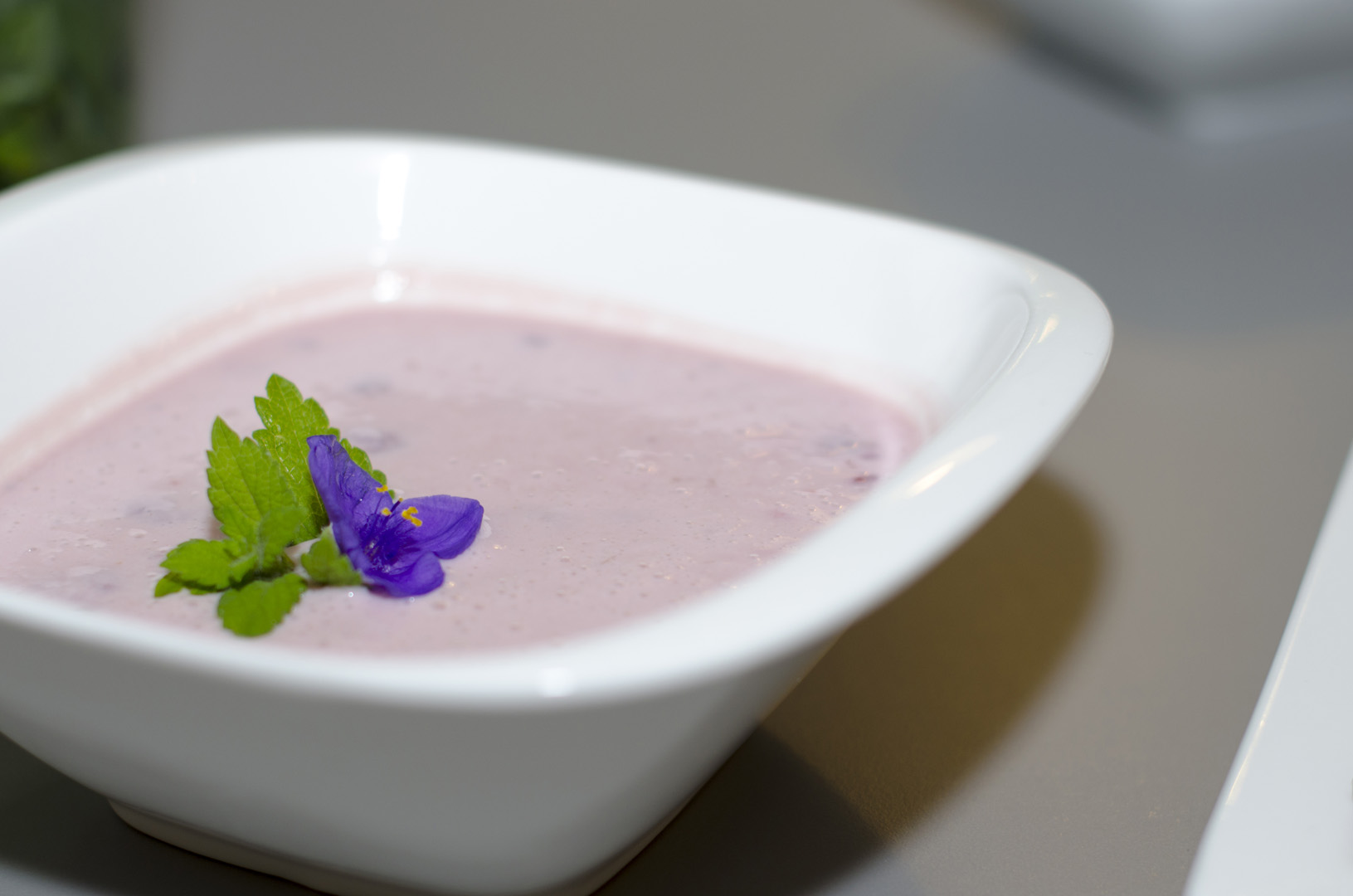 cold forest fruit soup