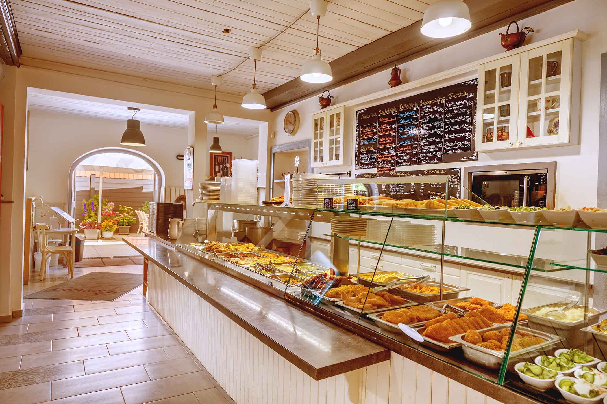 More than a self-service restaurant.